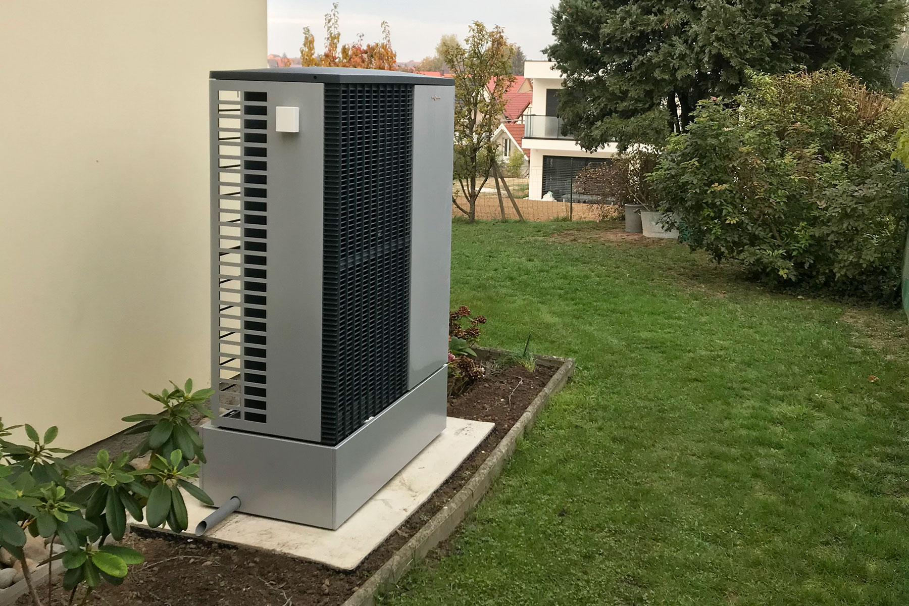 Remplacement de chaudière fioul par une pompe à chaleur Air-Eau VIESSMANN Vitocal 200-S - Colmar 3