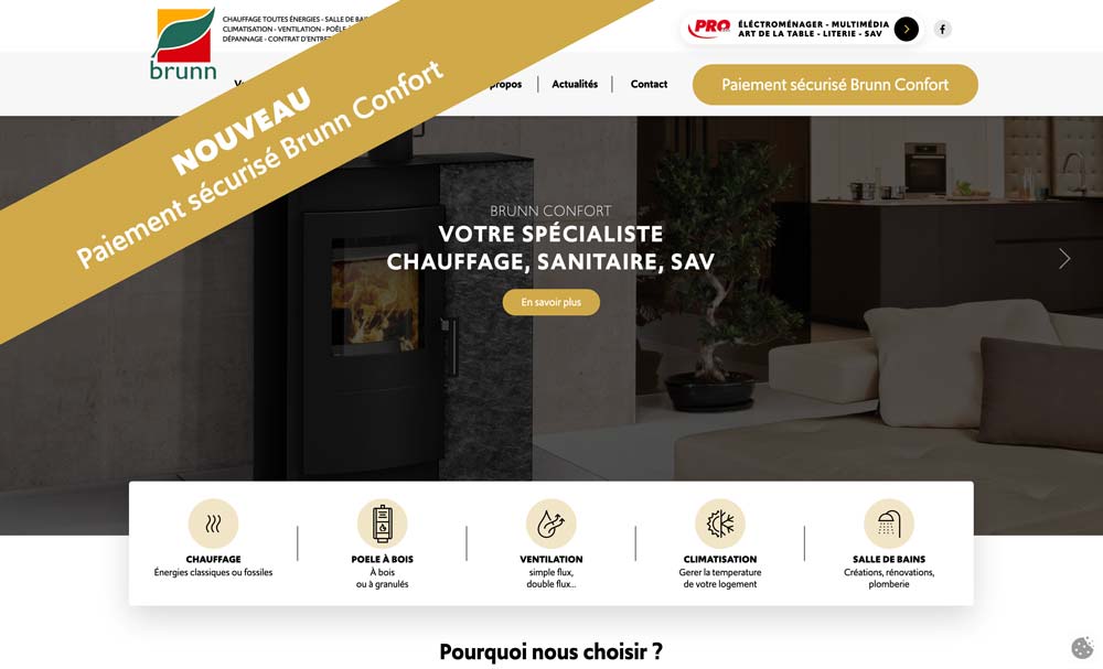 Paiement en ligne Brunn